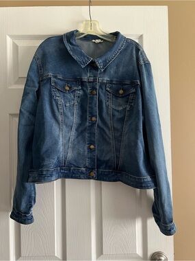Tribal Jeans Blue Denim Jean Jacket